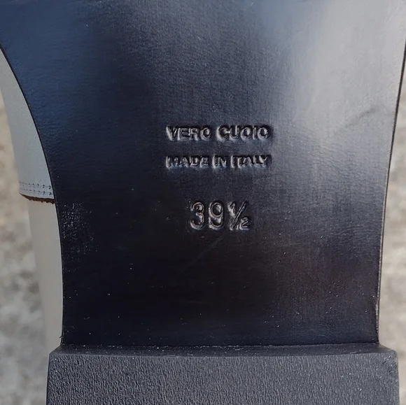 Khaite The Wooster Riding Boots Silver Metallic Leather NWOT - Picture 3 of 15